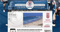 Desktop Screenshot of futsalchiclana.com